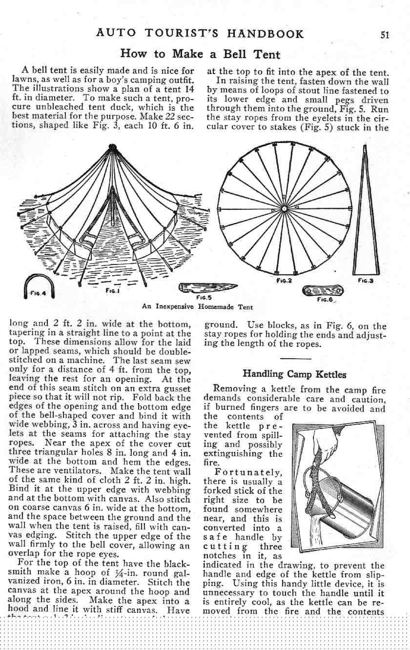 1924 Popular Mechanics Auto Tourist Handbook Page 8
